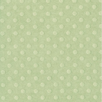 Bazzill 12x12 Dotted Swiss - Celtic Green