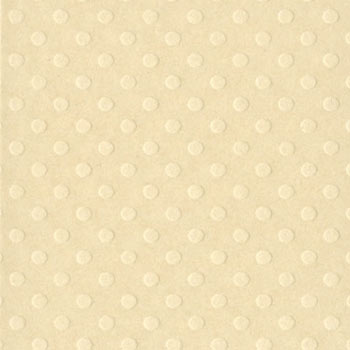 Bazzill 12x12 Dotted Swiss - Sandbox