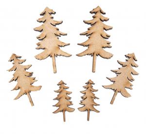 Creative Expressions - Fir Tree - Pack 6