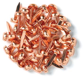 Copper Mini Brads