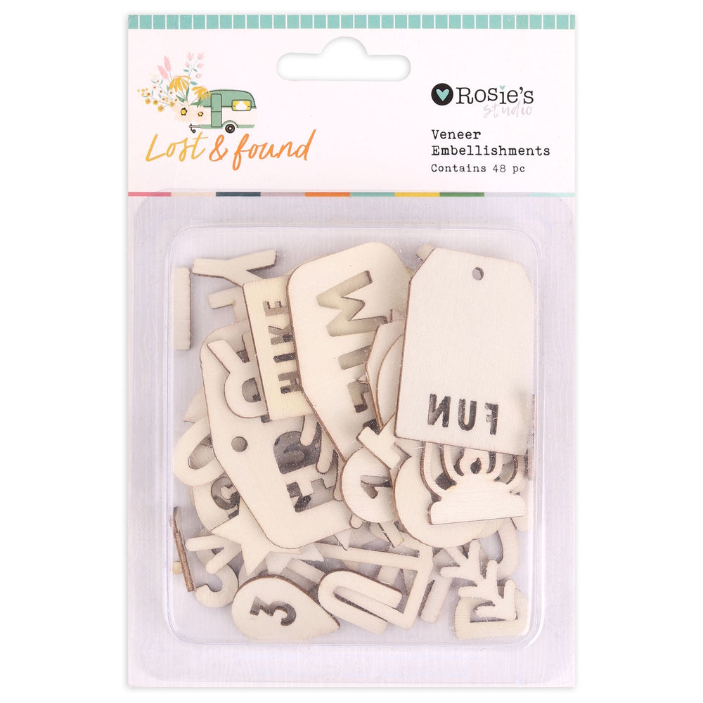 Rosie's Studio Lost & Found - Veneer Embellishments