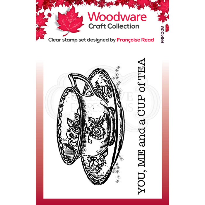 Woodware Clear Magic Stamps - Cup of Tea