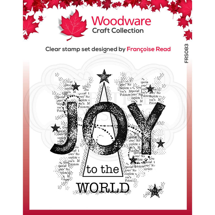 Woodware Clear Magic Stamps - Joy