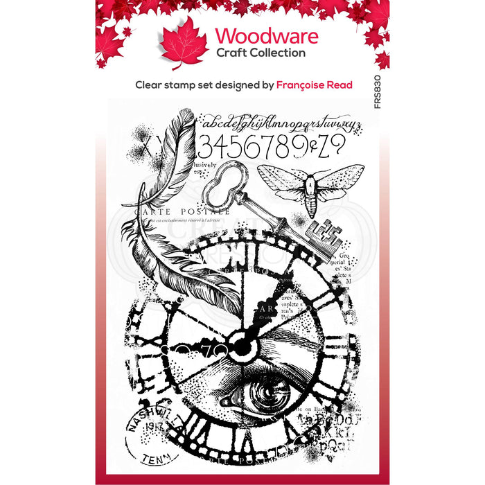 Woodware Clear Magic Stamps - Through Time