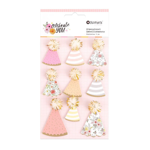 Rosie's Studio Celebrate You - Dimensional Embellishments