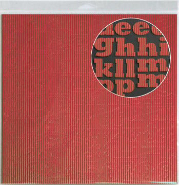 Jillibean Soup Corrugated Alpha - Red