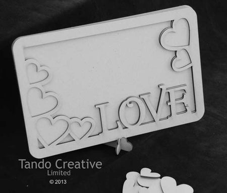 Tando Creative - Love Frame with Stand