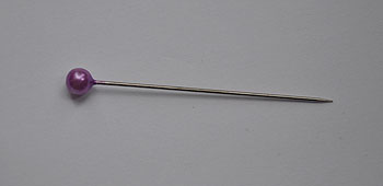 Large Headed Pin - Lilac