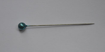 Large Headed Pin - Turquoise