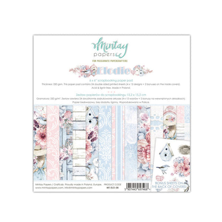 Mintay Papers Elodie - 6x6 Paper Pad