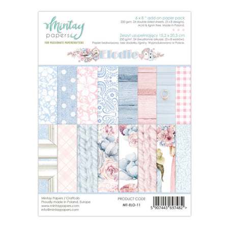 Mintay Papers Elodie - 6x8 Add-On Paper Pad