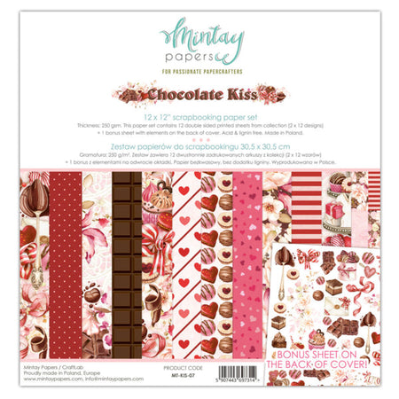 Mintay Papers Chocolate Kiss - Collection Kit