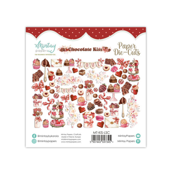 Mintay Papers Chocolate Kiss - Die Cuts