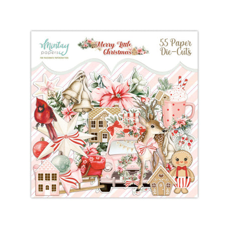 Mintay Papers Merry Little Christmas - Die Cuts