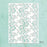 Mintay Papers 6x8 Stencil - Flowers