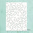 Mintay Papers 6x8 Stencil - Crackle