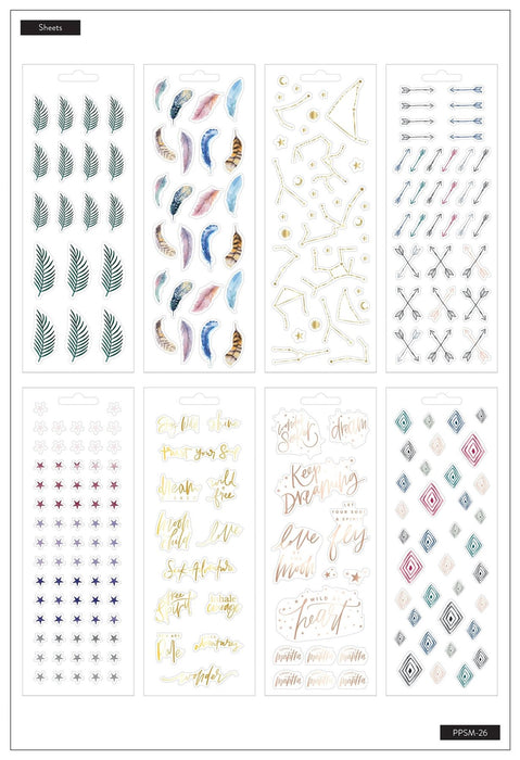 Me & My Big Ideas Petite Stickers - Boho