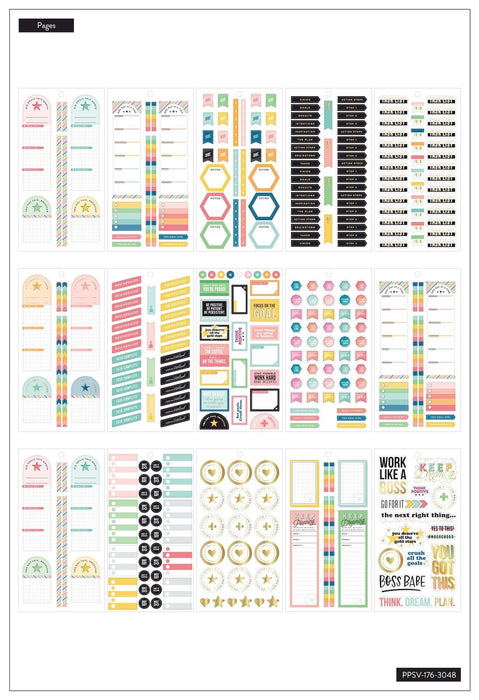 Me & My Big Ideas Happy Planner - Sticker Value Pack Goals