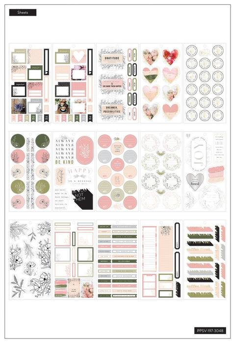 Me & My Big Ideas Happy Planner Sticker Value Pack - Modern Farmhouse