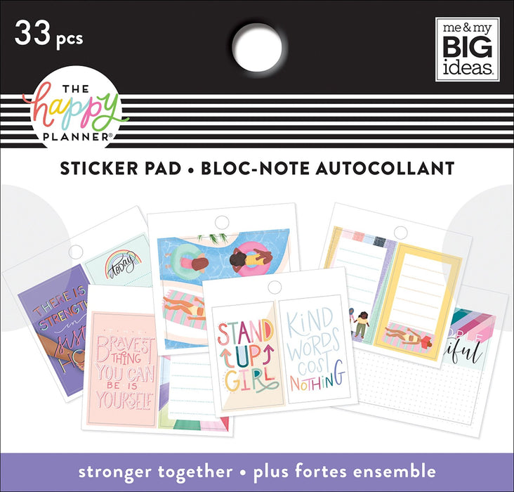 Me & My Big Ideas Happy Planner - Tiny Sticker Pad Stronger