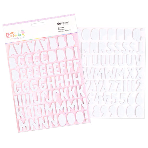 Rosie's Studio Roll With It - Foam Glitter Alphabet