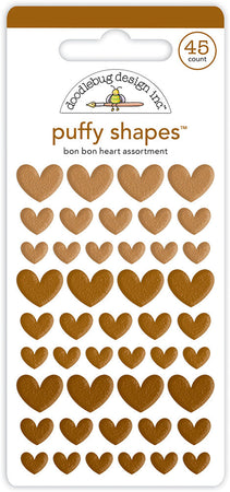Doodlebug Design Puffy Shapes - Bon Bon Heart