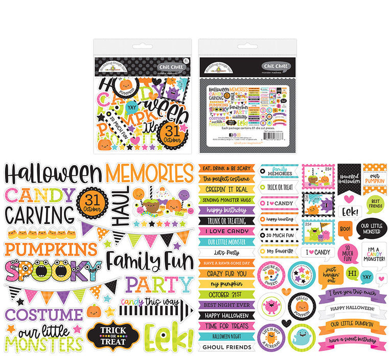 Doodlebug Design Monster Madness - Odds & Ends Chit Chat