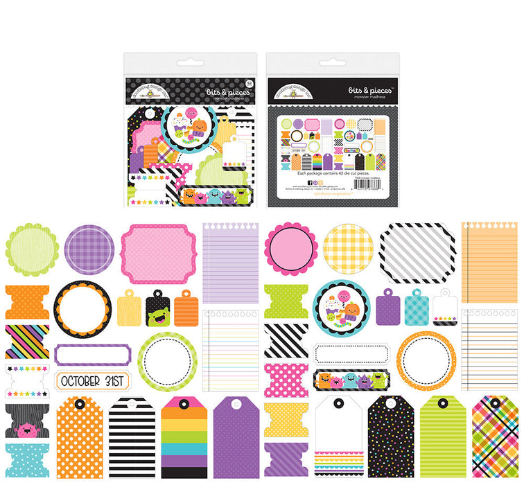 Doodlebug Design Monster Madness - Bits & Pieces