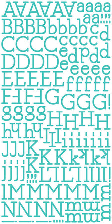 LDRS Creative One Fine Day - Large Puffy Alpha Stickers