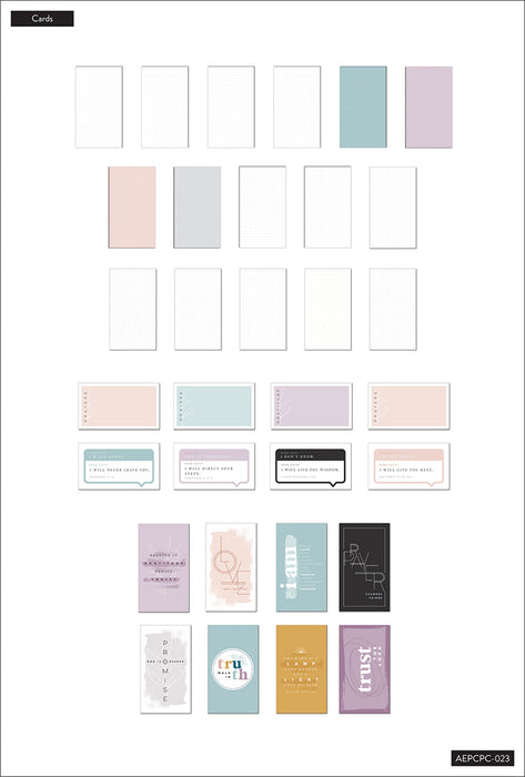 Me & My Big Ideas Happy Planner - Simple Faith Classic Planner Companion Accessories