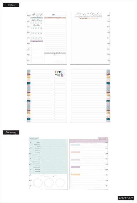 Me & My Big Ideas Happy Planner - Simple Faith Classic Planner Companion Accessories
