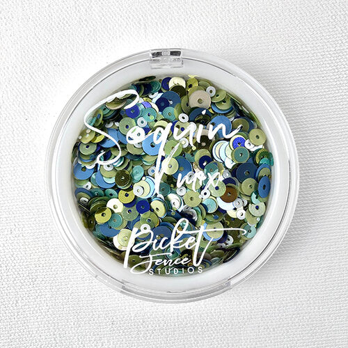 Picket Fence Studios Sequin Mix - Blueberry Mojito