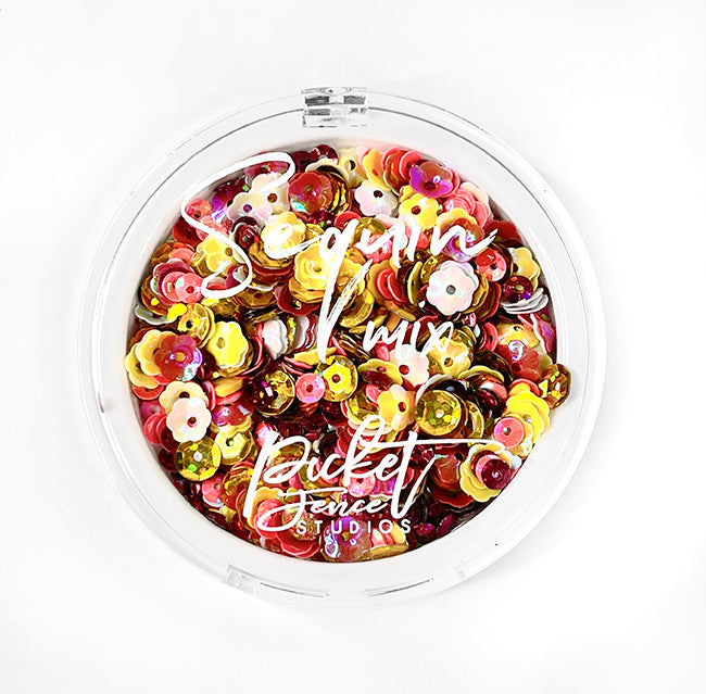 Picket Fence Studios Sequin Mix - Heart Breaker