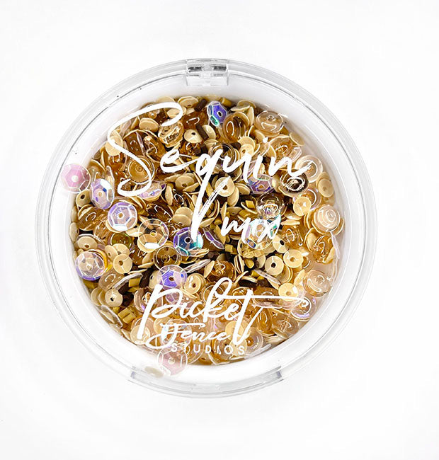 Picket Fence Studios Sequin Mix - Sandy Toes