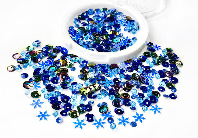 Picket Fence Studios Sequin Mix - Winter Night