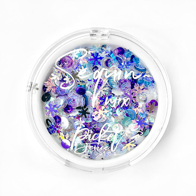 Picket Fence Studios Sequin Mix - Plum Pudding