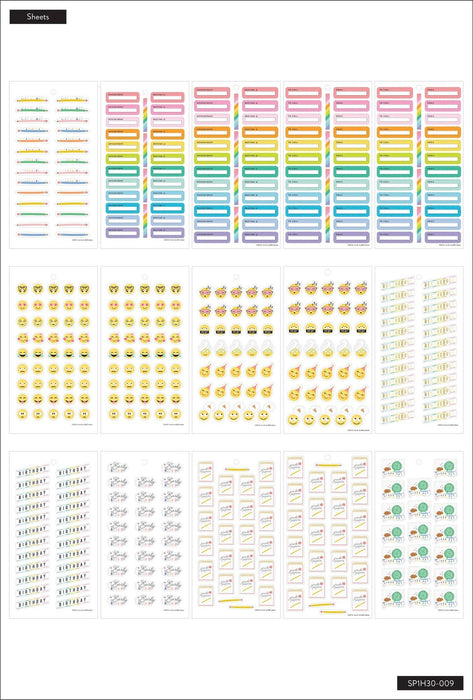 Me & My Big Ideas Happy Planner - Icons Teacher Big Value Pack Stickers