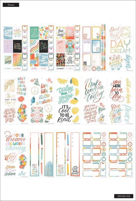 Me & My Big Ideas Happy Planner - Cool To Be Kind Student Value Pack Stickers