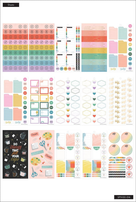 Me & My Big Ideas Happy Planner - Cool To Be Kind Student Value Pack Stickers