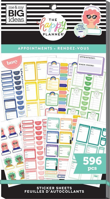 Me & My Big Ideas Happy Planner - Appointments Value Pack Stickers
