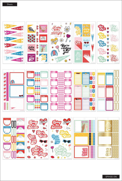 Me & My Big Ideas Happy Planner - Girl Power Value Pack Stickers