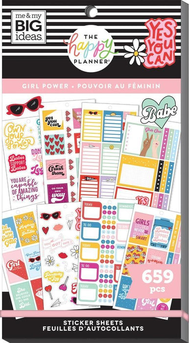 Me & My Big Ideas Happy Planner - Girl Power Value Pack Stickers