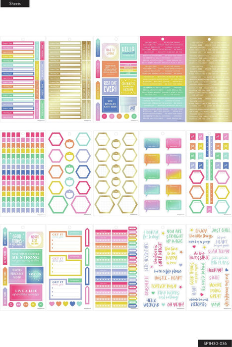 Me & My Big Ideas Happy Planner Sticker Value Pack - Brights
