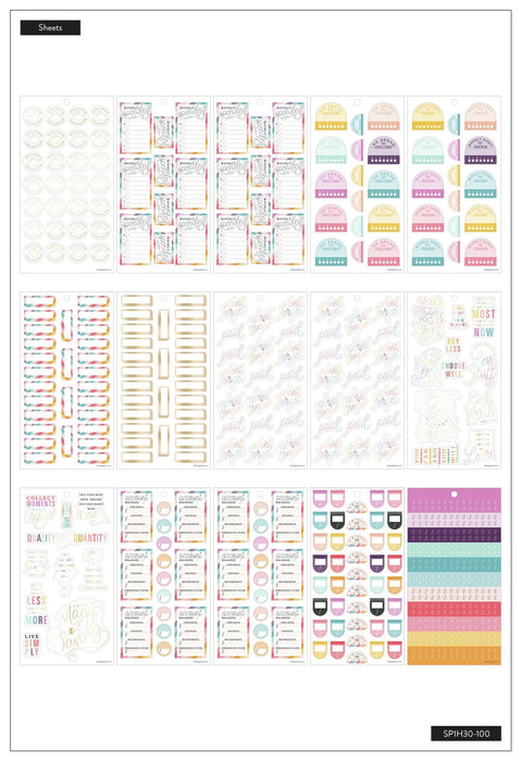 Me & My Big Ideas Happy Planner - Sticker Value Pack Save Now Spend Later