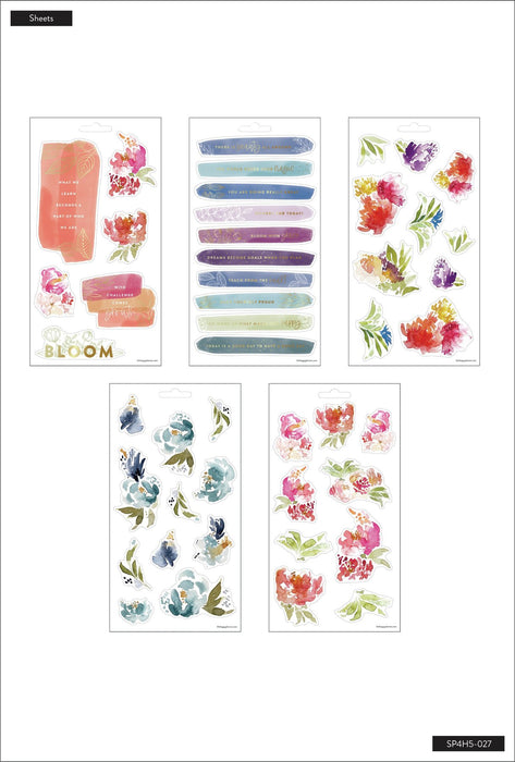 Me & My Big Ideas Happy Planner - Teacher Florals Stickers