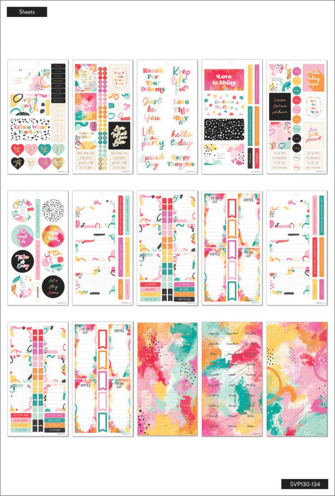 Me & My Big Ideas Happy Planner Sticker Value Pack - Colorful Things