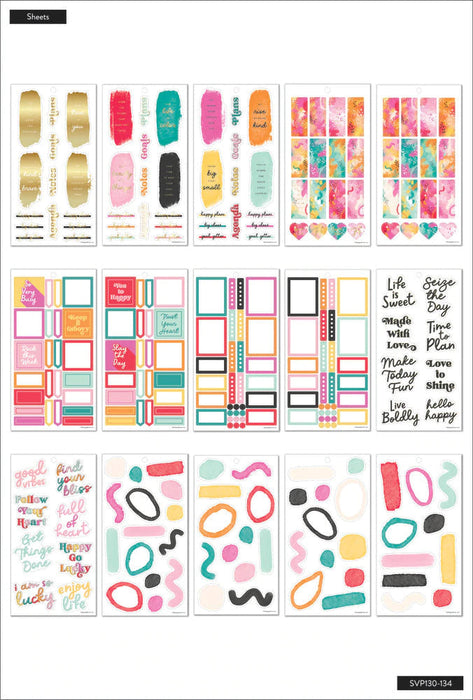 Me & My Big Ideas Happy Planner Sticker Value Pack - Colorful Things