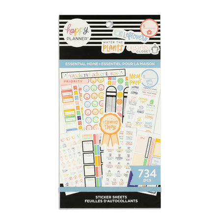 Me & My Big Ideas Happy Planner Sticker Value Pack - Essential Home