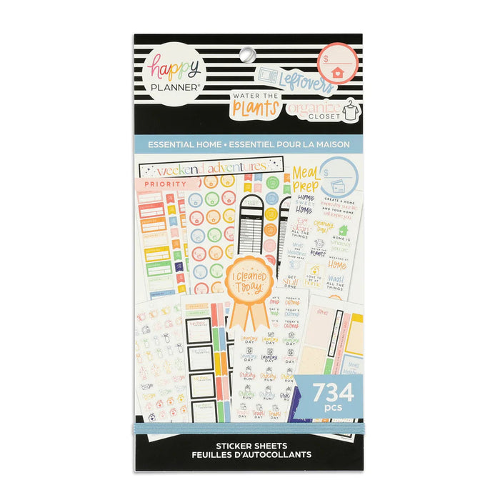 Me & My Big Ideas Happy Planner Sticker Value Pack - Essential Home
