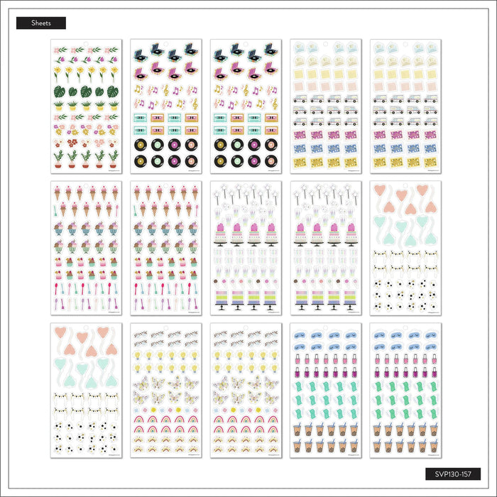 Me & My Big Ideas Happy Planner Sticker Value Pack - Essential Icons